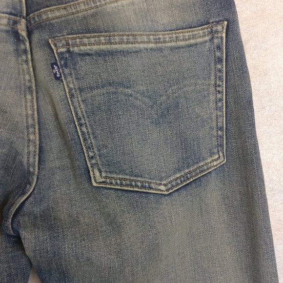 Levi's MADE & CRAFTED ARROW STRAIGHT JAPANESE SELVAGE HIGHRISE JEAN 26w/Measurem - Picture 10 of 15